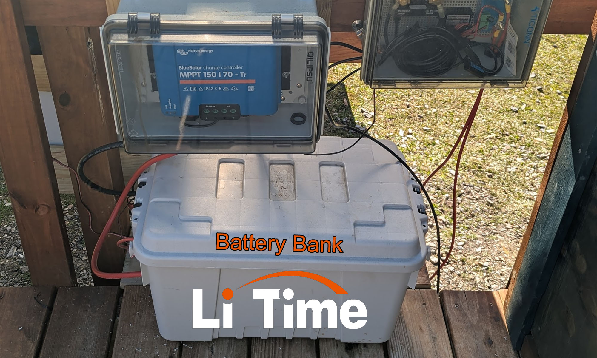 Litime 12v battery in box (context view)